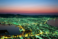 Night view from Mt. Hakodateyama